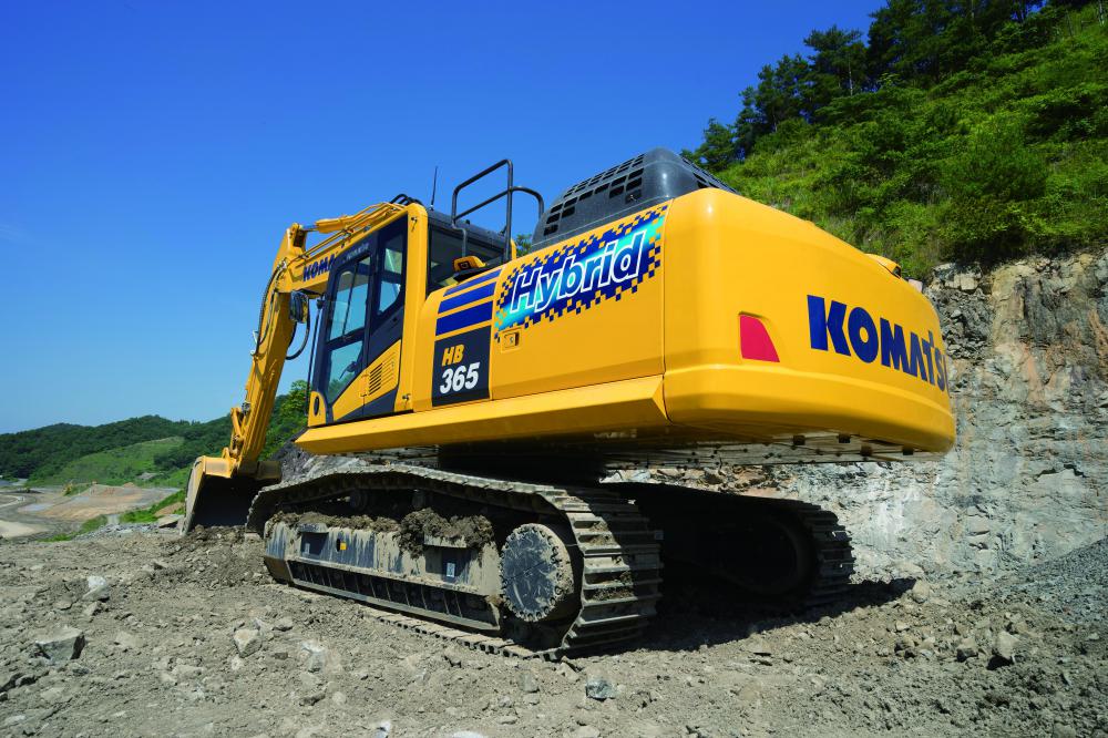 大型モデル コマツ 35t級 ハイブリッド油圧ショベル KOMATSU
