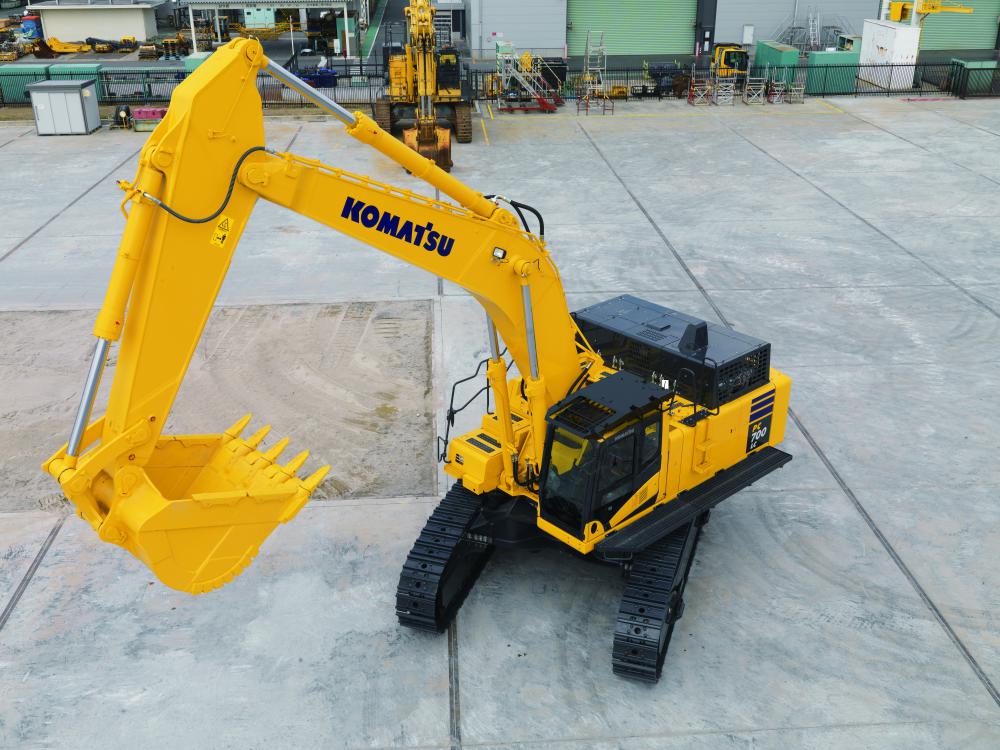 コマツ建機　Komatsu PC1100LC-6 　1/50 Komatsu PC1100-6 With Magnet Attachment - Joal 1:50 Scale