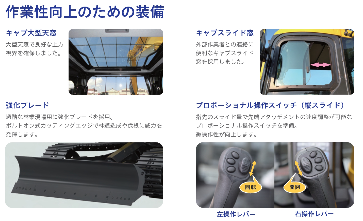 PC78US-11林業仕様｜商品情報｜コマツカスタマーサポート株式会社