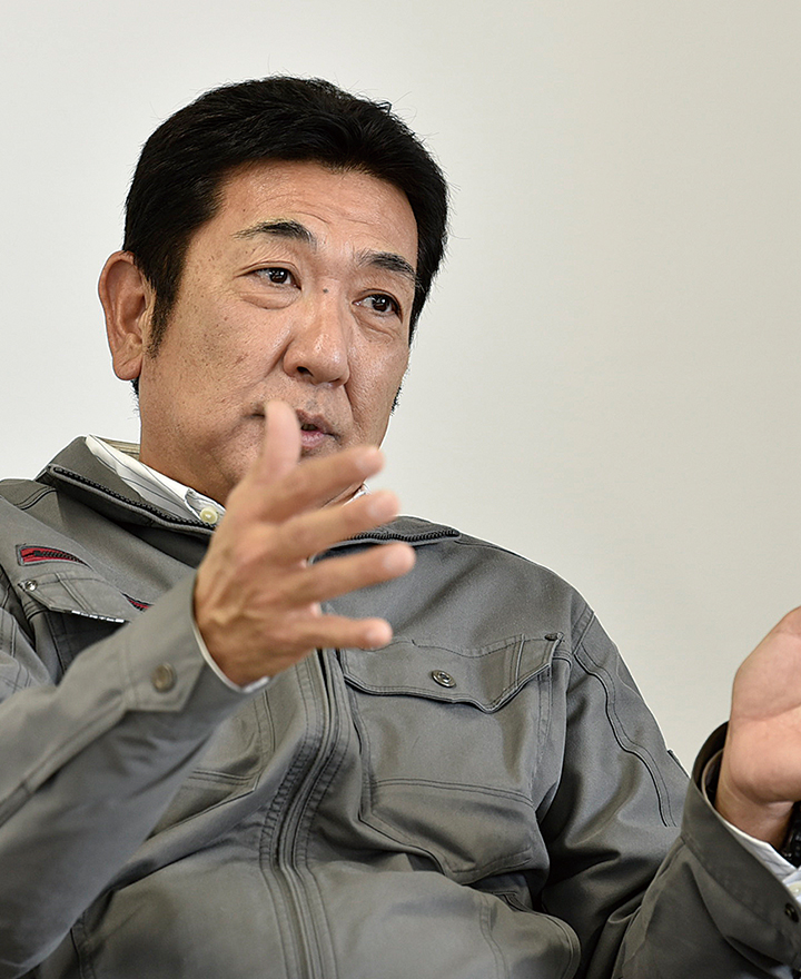 加藤建設株式会社代表取締役　加藤主税氏