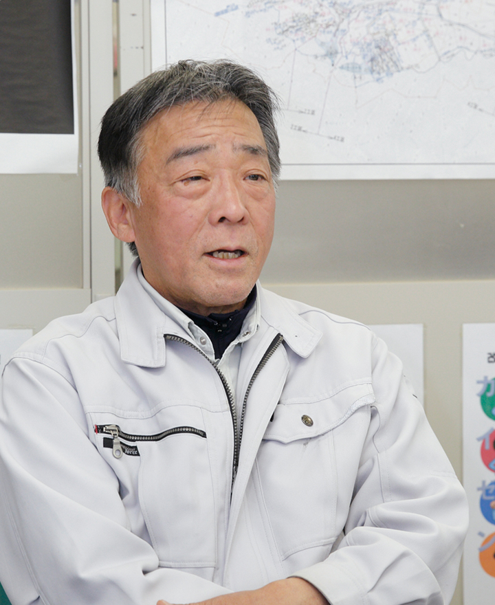 水谷建設株式会社 執行役員 事業本部工務部長 水谷信夫氏