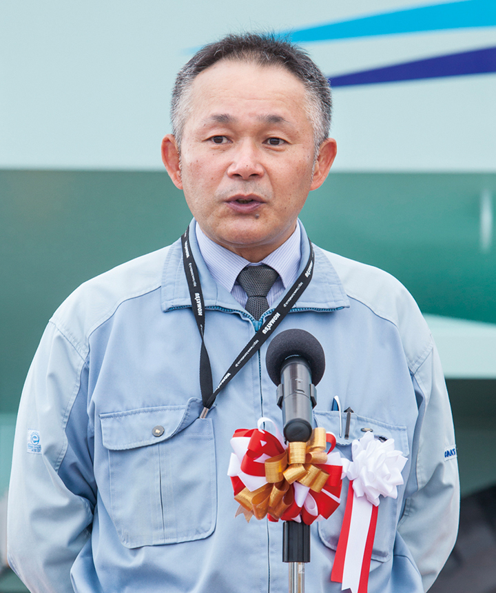 生産本部茨城工場長 櫻井直之