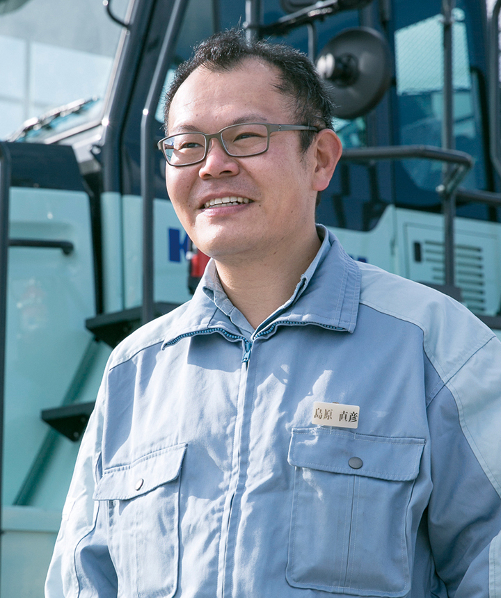 茨城工場 管理部 企画課 主務 島原直彦